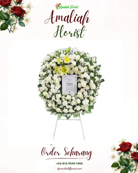 Krans Bunga Duka Kepuhkembeng